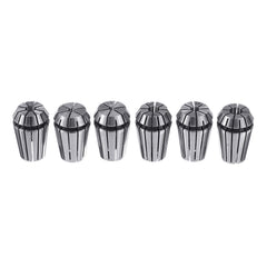 6pcs ER20 1/8-9/32 Inch Chuck Collet Spring Collet Set for CNC Milling Lathe Tool