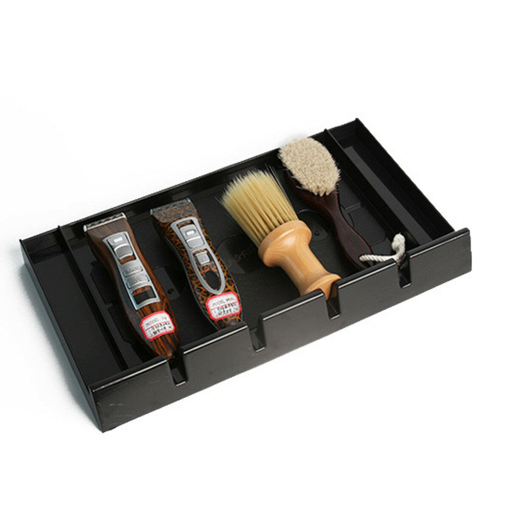 Barber Clipper Tray Anti-slip Salon Clippers Organizer Razor Case Hair Trimmer Holder