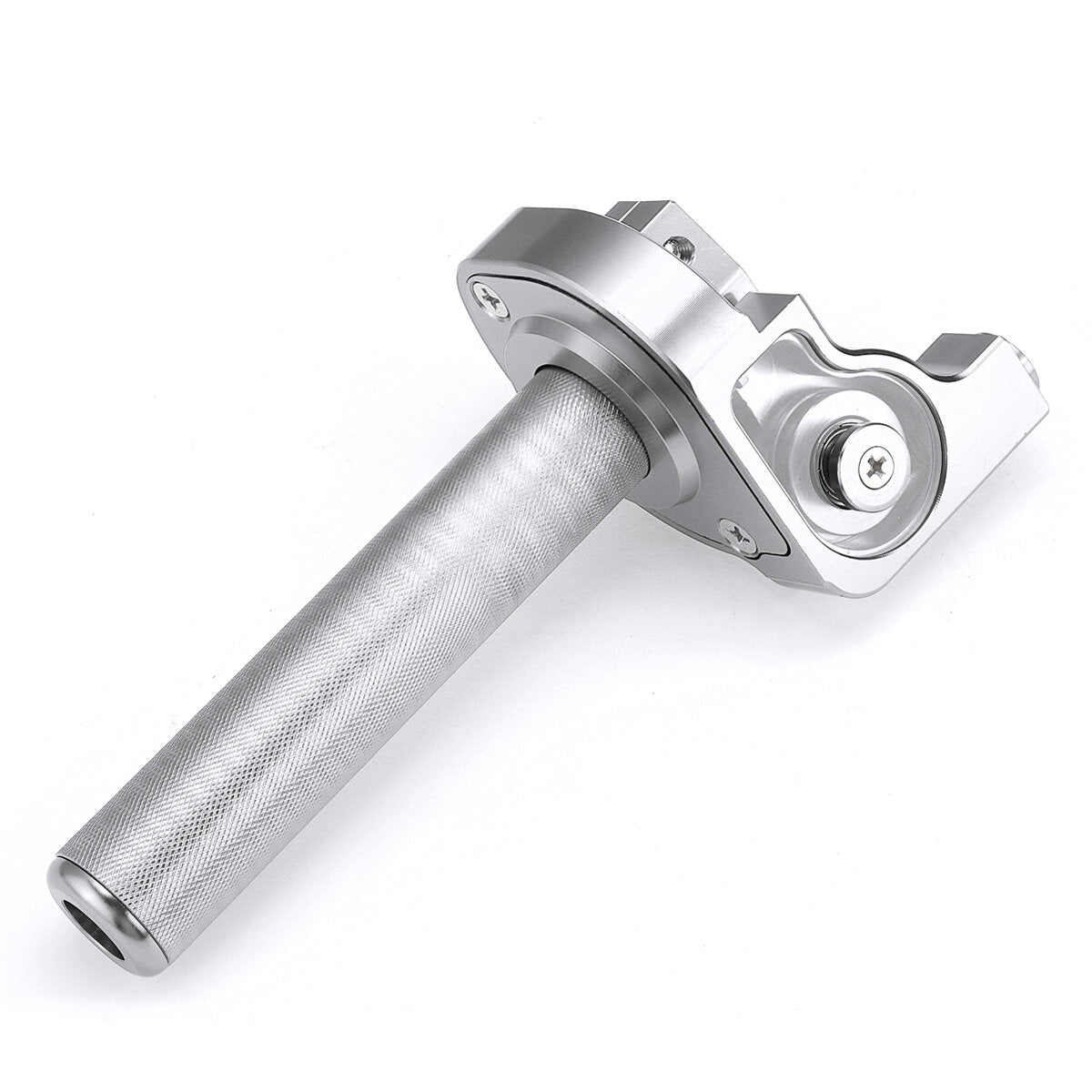 22mm 7/8" Throttle Twist Grip Handlebar Anodized Aluminum Dirt Pit Bike Universal