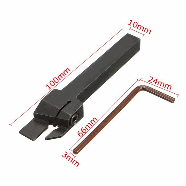 10x10x100mm Lathe Turning Tool Holder For MGMN200 Insert For 2mm Cut