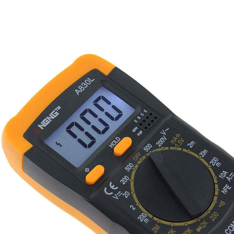 Digital Multimeter DC AC Voltage Diode Freguency Transistor Tester
