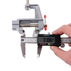 Premium Mini Bench Vise - Lightweight Aluminum, 30mm Jaw Opening, Ideal for Crafts, Woodworking, and Electronics