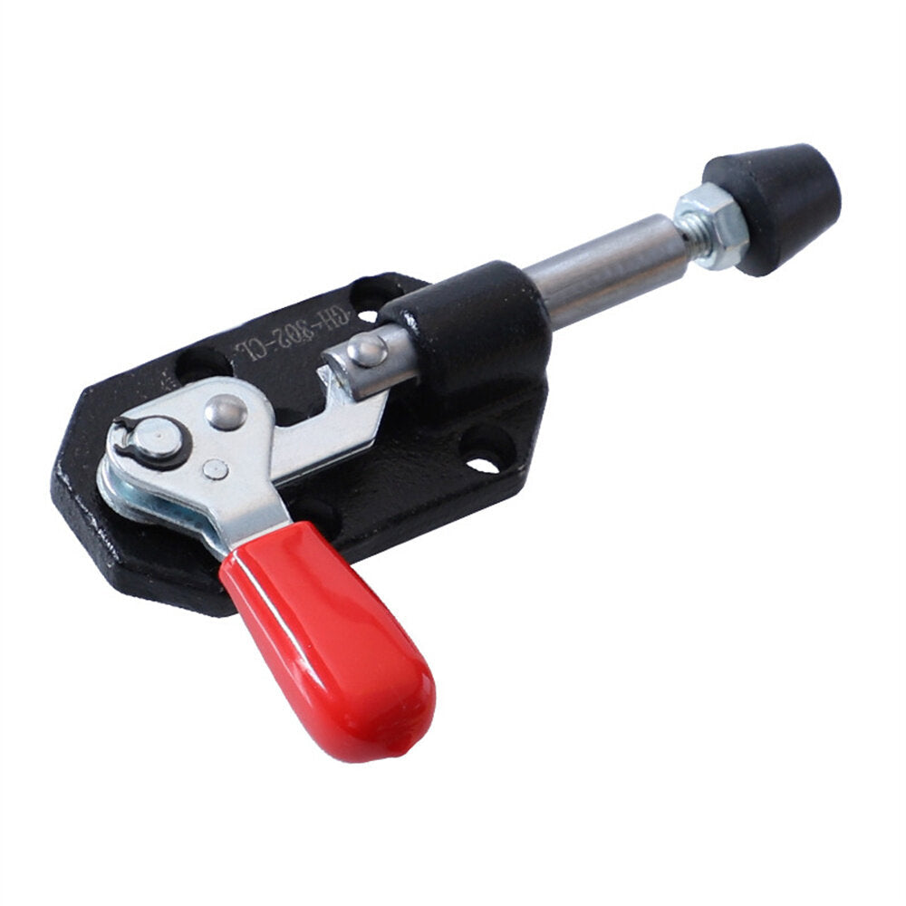 Quick-Release Push-Pull Toggle Clamp, 82kg Capacity, 180° Opening, M6X35 Spindle, 20mm Stroke, Left/Right Options