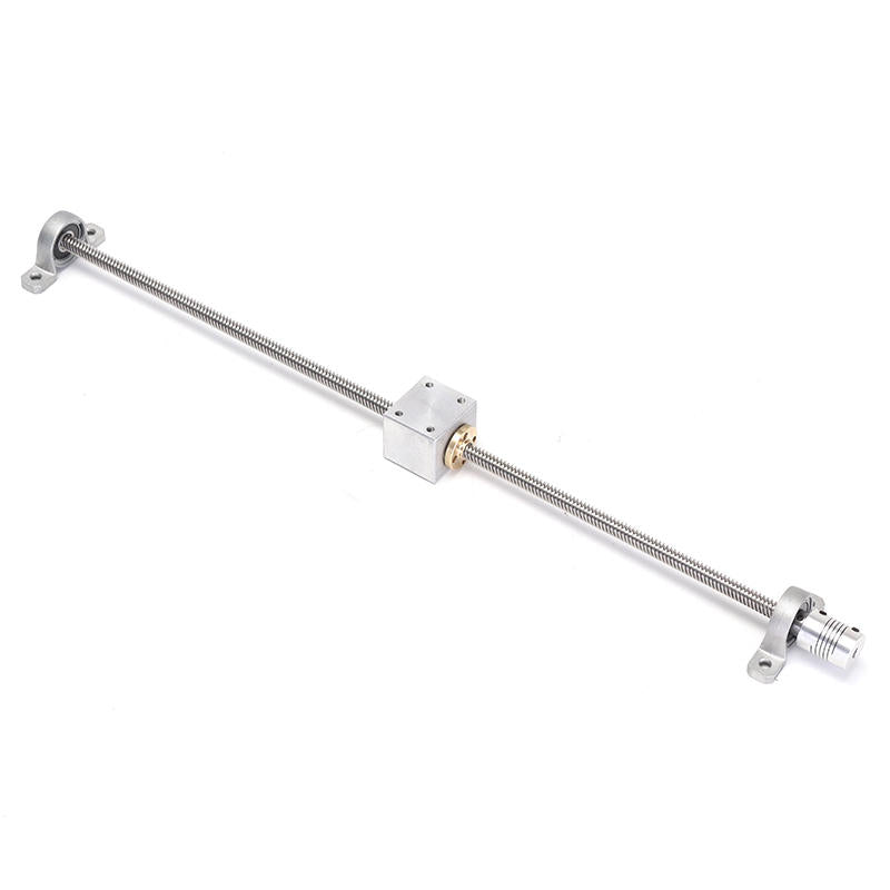 13pcs 500mm CNC Parts Optical Axis Guide Bearing Housings Aluminum Rail Shaft Support Screws Set