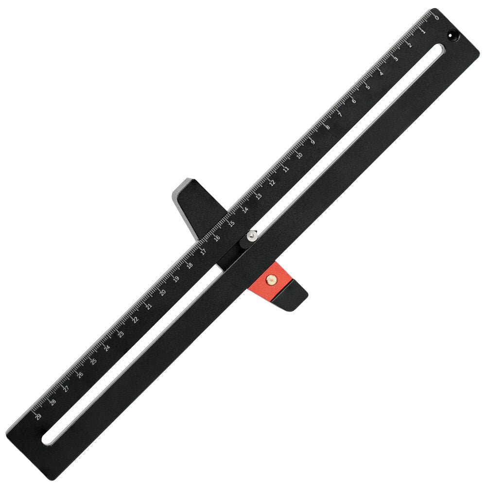 Multifunctional Circle Drawing Ruler - Precision Tool for Carpentry & Design, Lightweight Aluminum, 12mm-290mm Range