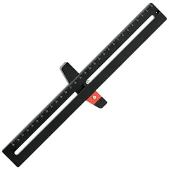 Multifunctional Circle Drawing Ruler - Precision Tool for Carpentry & Design, Lightweight Aluminum, 12mm-290mm Range