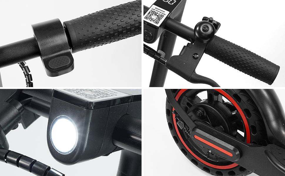 lectric Scooter, 36V 10Ah Battery, 350W Motor, 8.5 Inch Tires, Top Speed 25-30KM/H, 120KG Max Load, Folding E-Scooter