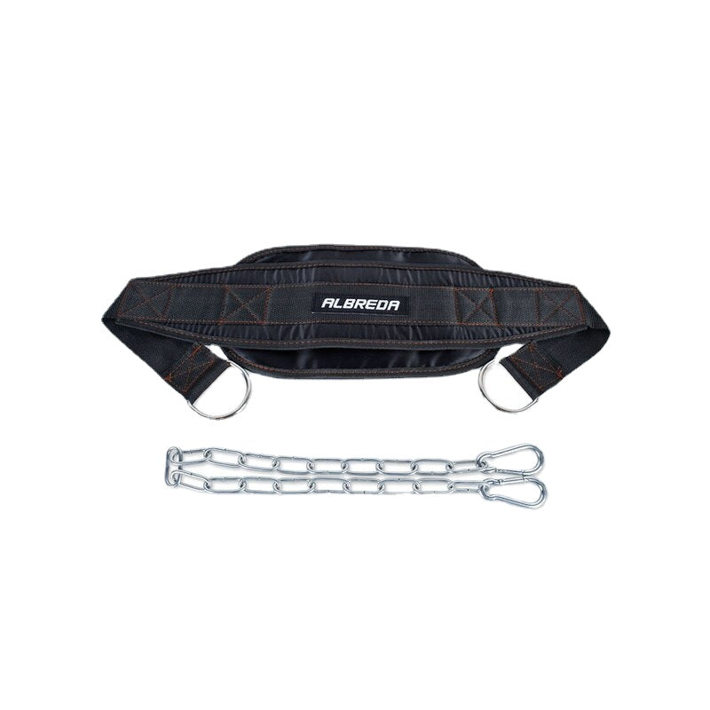 Fitness Equipment Dumbbells Weight Lifting Belt Dip belt Strength Pull up Load belt Gym Power Exercise