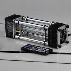 Unassembled IV-18 Fluorescent Tube Clock Kit DIY 6 Digital Display Energy Pillar With Remote Control