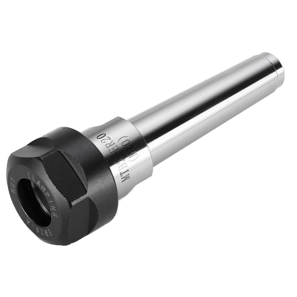 7Pcs ER20 Spring Collet with MT2-ER20-M10 Spring Collet Chuck Holder CNC Milling