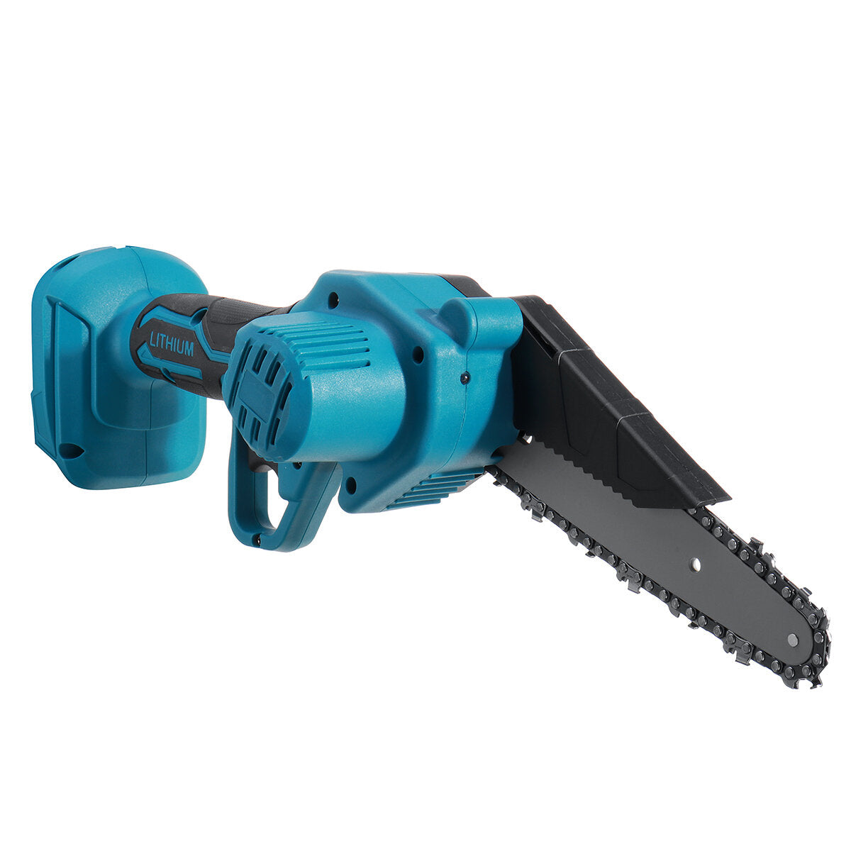 6 Inch Electric Chain Saw Portable One-Hand Saw Wood Cutter For Makita 18V Battery