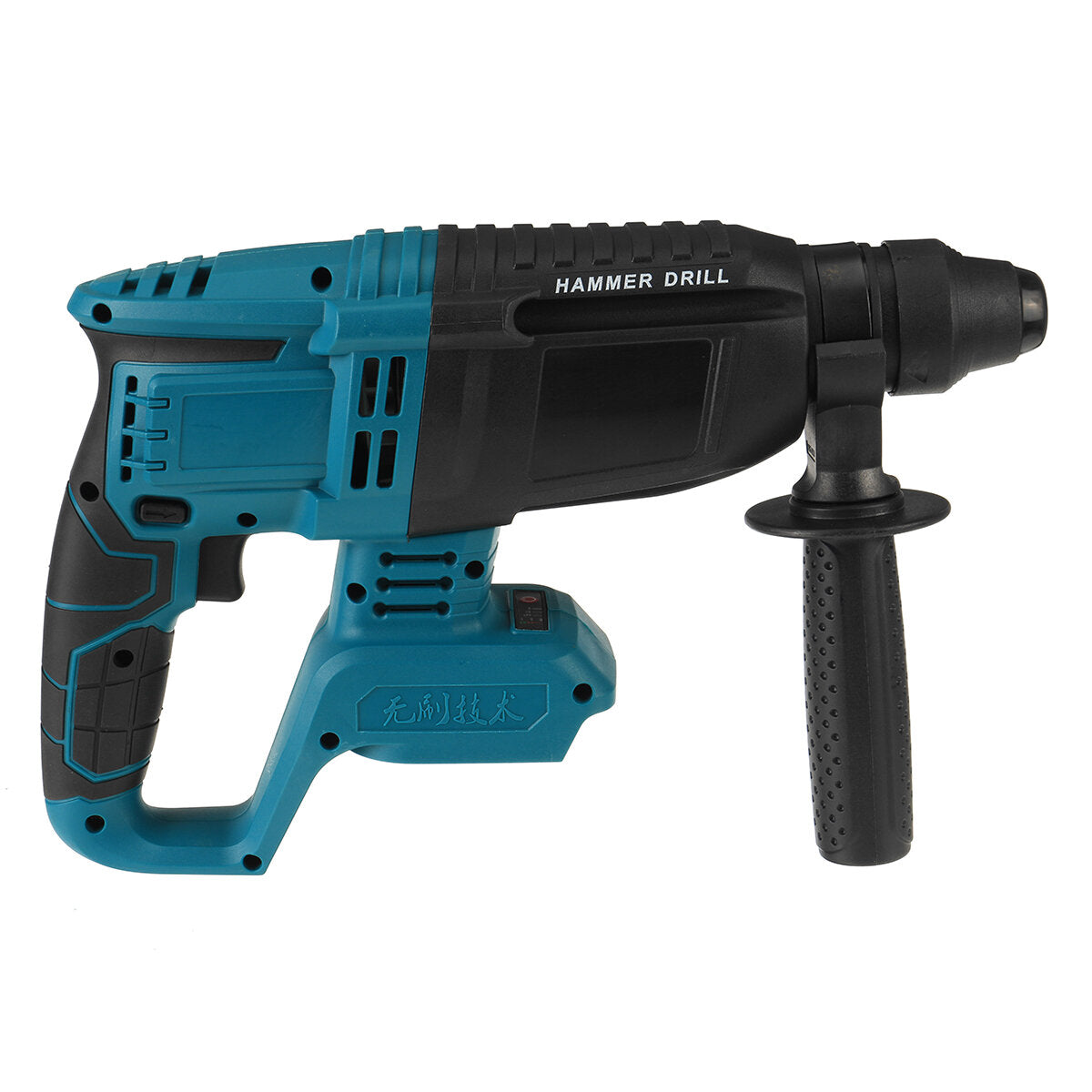 1100W Electric Hammer Cordless Handheld Brushless Impact Hammer Drill For 18V Makita Battery