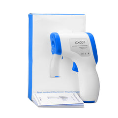 Non-contact Digital Infrared Thermometer Forehead Body Temperature Measuring LCD Dispaly W/ Fever Alarm