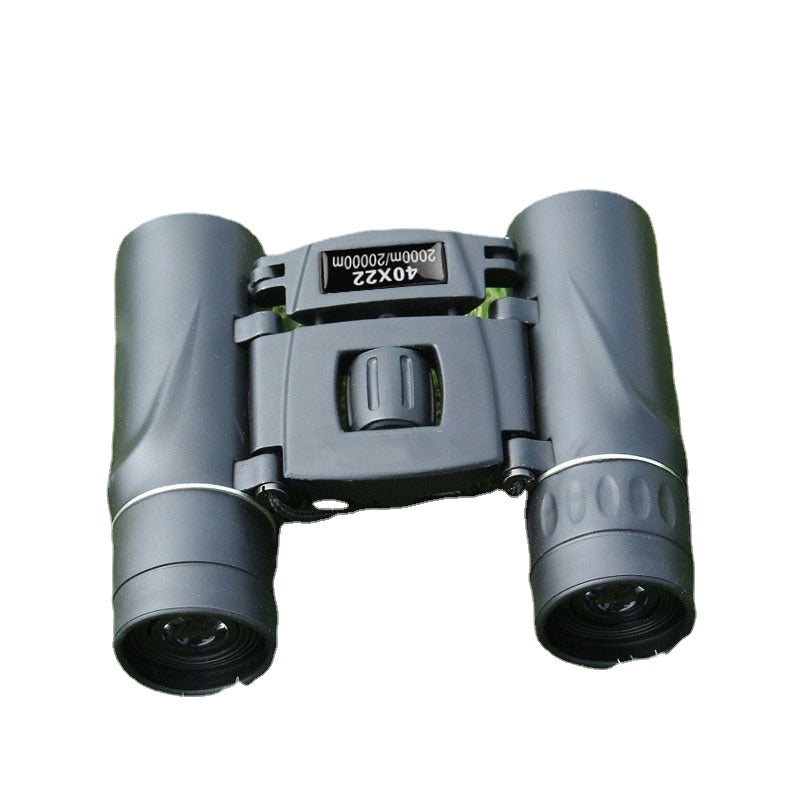40x22 HD Powerful Binoculars 2000M Long Range Folding Mini Telescope BAK4 FMC Optics For Hunting Sports Outdoor Camping Travel