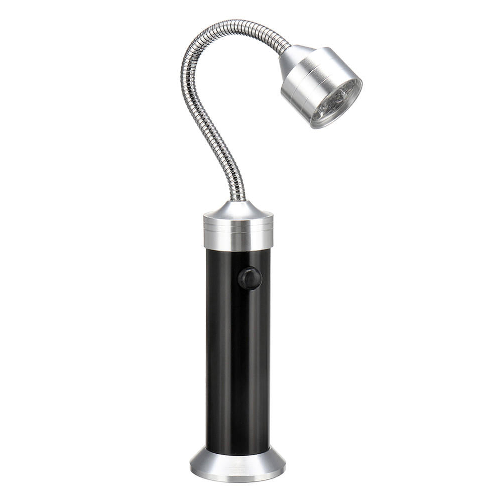 Magnetic BBQ Grill Light Flexible LED Work Light Maintenance Light Tool Light Black