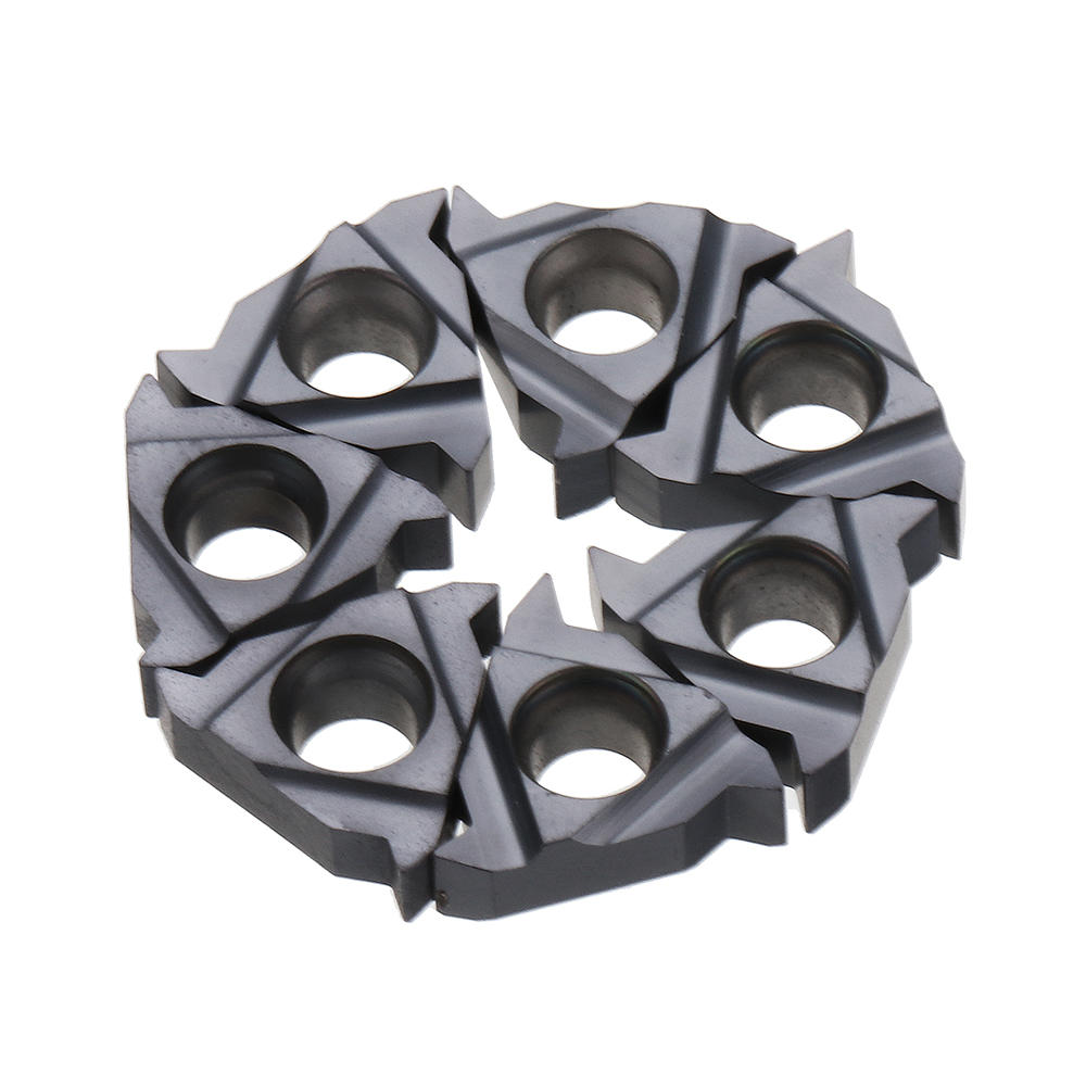 10pcs External Thread Carbide Internal Lathe Insert For Turning Tool Holders