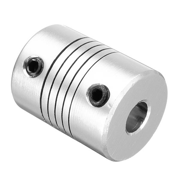6.35mm x 10mm Aluminum Flexible Shaft Coupling CNC Stepper Motor Coupler Connector
