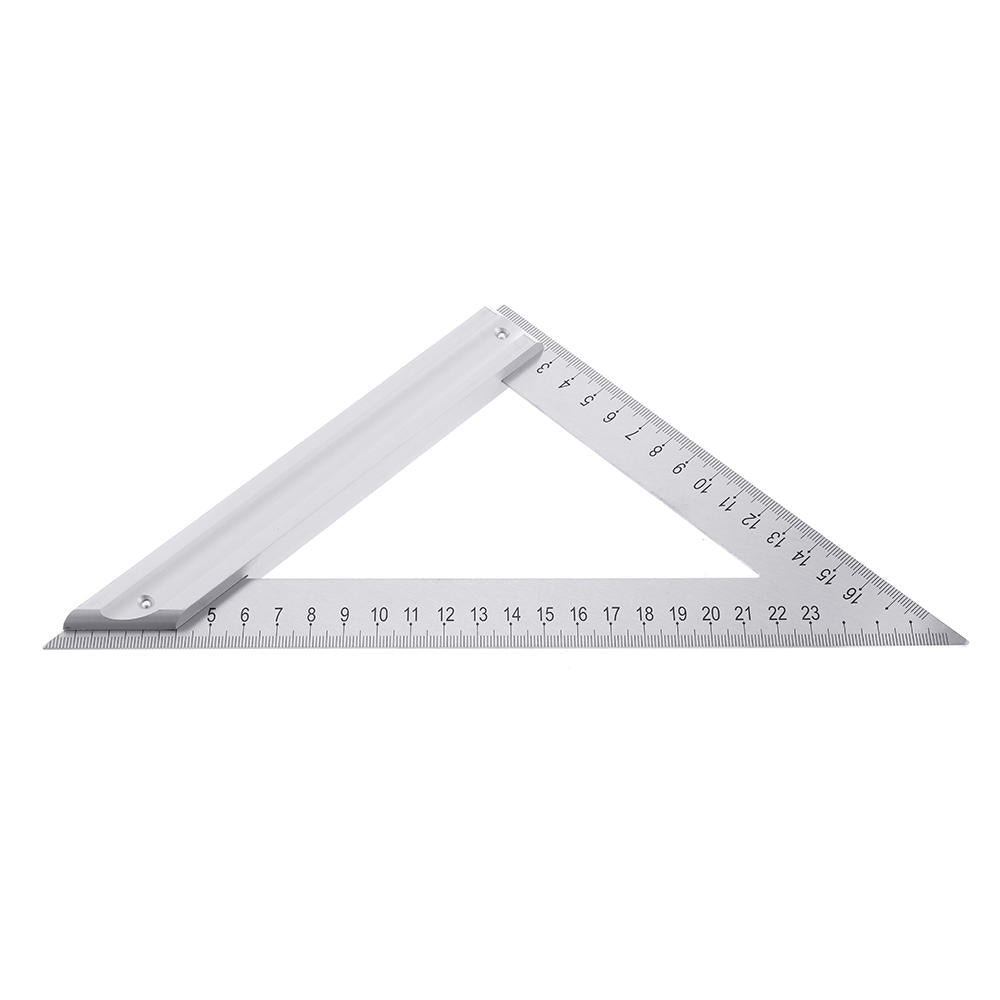 120/180mm Metric Triangle Angle Ruler Stainless Steel Woodworking Square Layout Tool