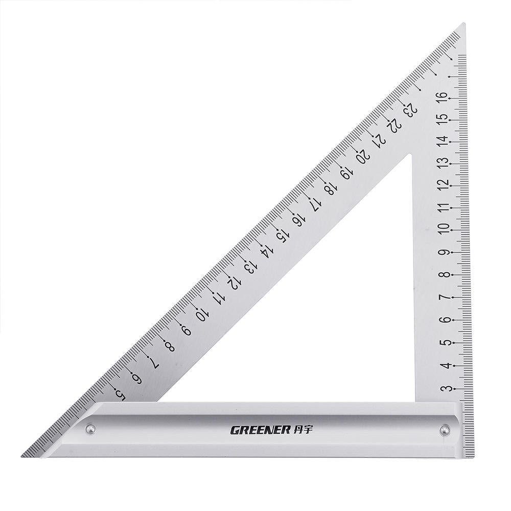 120/180mm Metric Triangle Angle Ruler Stainless Steel Woodworking Square Layout Tool