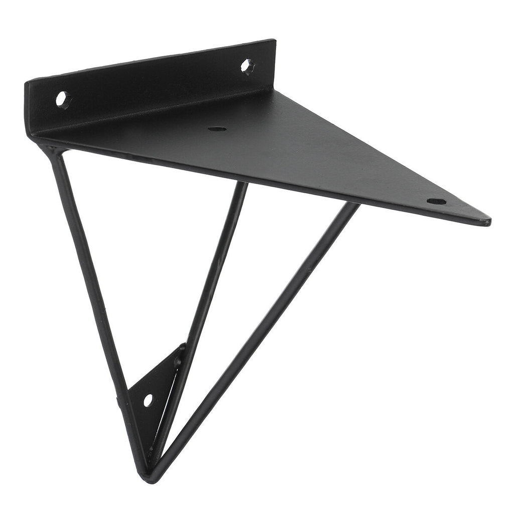 2PCS Durable Wall Mount Multi-Use Shelf Heavy Duty Metal Support Bracket Prism Furniture Bracket