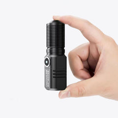 800lm Long Rang Zoomable Super Birght Mini LED Flashlight Aluminum Alloy Type-c Rechargeable Three Gears Dimming Mini Torch