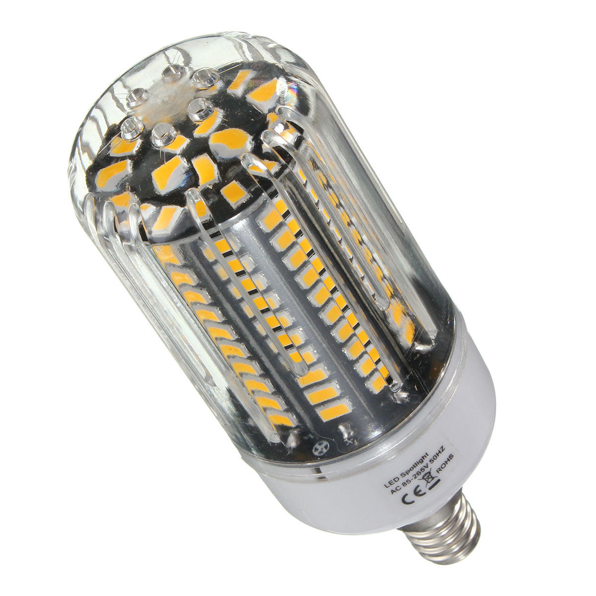 120 SMD 5736 LED White Warm White Natural White Cover Corn Ligh Lamp Bulb AC85-265V