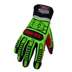 High-Vis Resistant Men's Gloves Waterproof Oil Resistant Anti-cutting For Outdoor Camping Cycling Sport Gloves