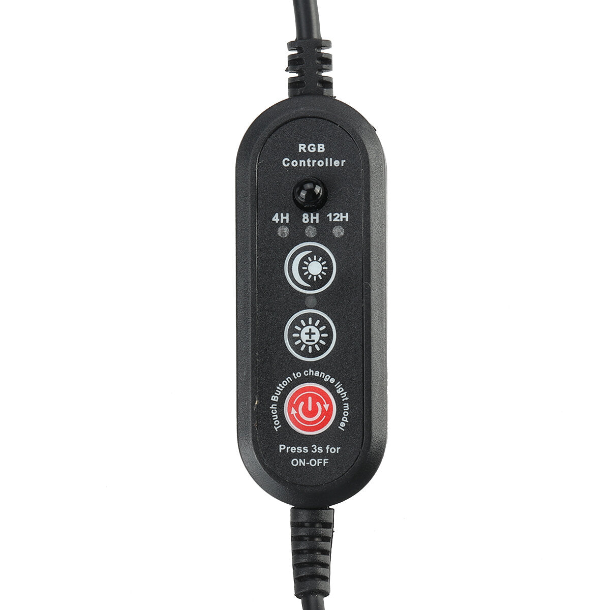 Remote Timing Control Patch Light, Sunrise and Sunset Mode, Waterproof IP68 Aquarium Light