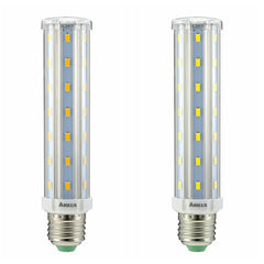 E27 E14 B22 15W 5730 Super Bright No Strobe LED Corn T10 Tubular Bulb Replacement AC85-265V