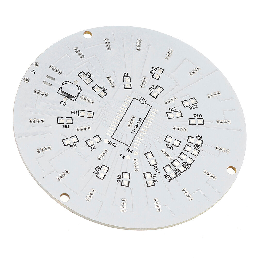 Touch Control Full Color LED Lighthouse Kit MCU Control Animation Mode Round Ring DIY Electronic Production