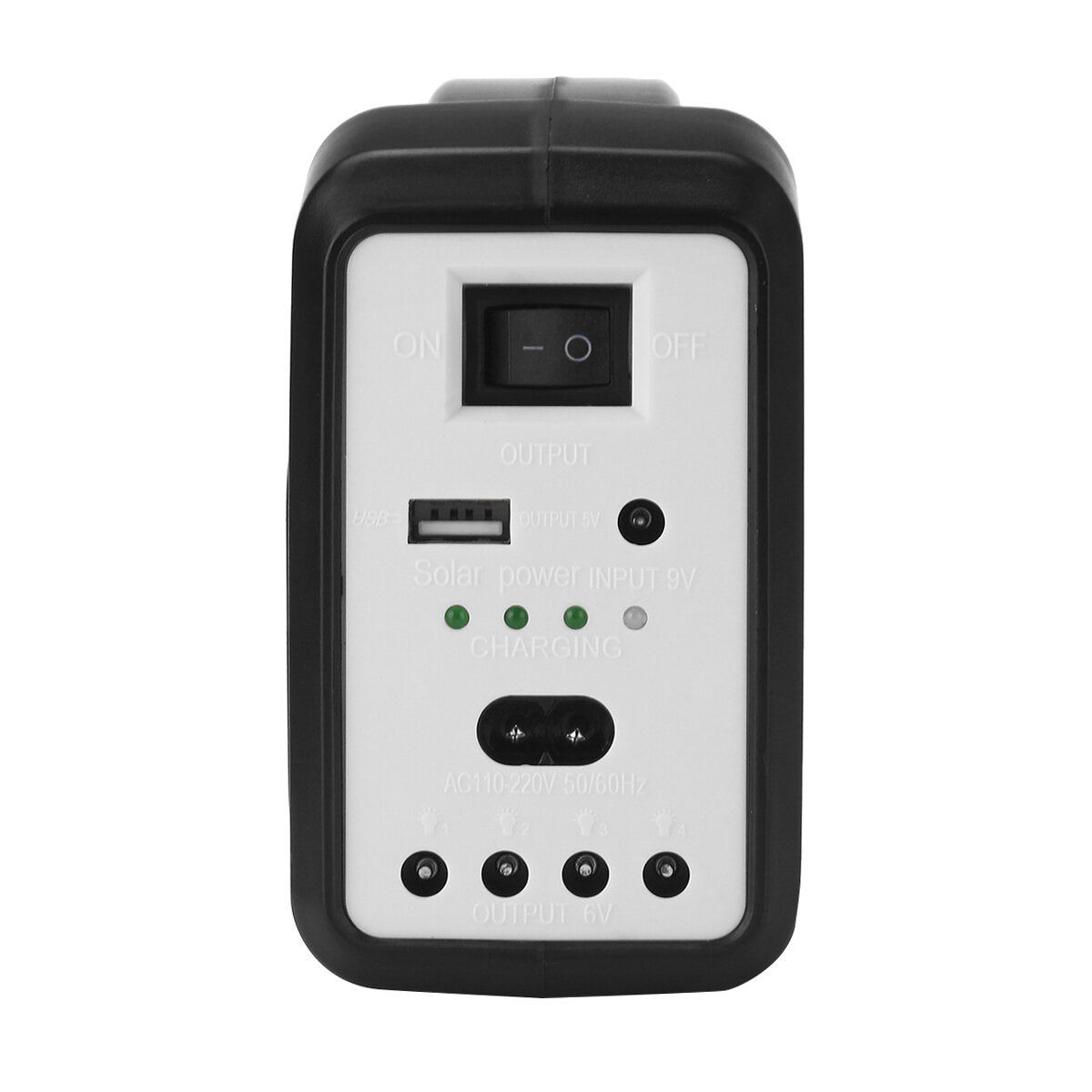 Solar Power Panel Generator LED Light USB Charger Home Outdoor Lighting System