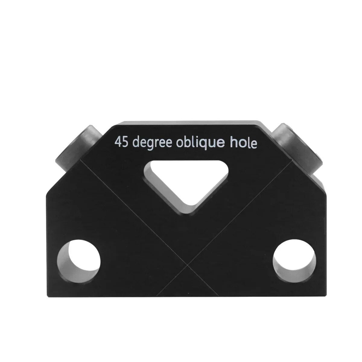 45-Degree Pocket Hole Jig Kit - Durable Aluminum, 9.5mm Drill Bit, Easy to Use Woodworking Tool for Precise Joints