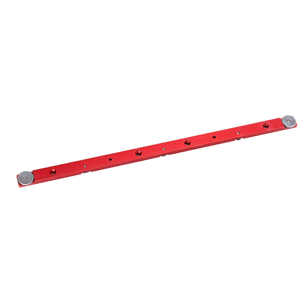 Aluminum Alloy Miter Bar for Table Saw, Adjustable 300mm/450mm/650mm/880mm, Universal Fit for T Slot Miter Track, Red