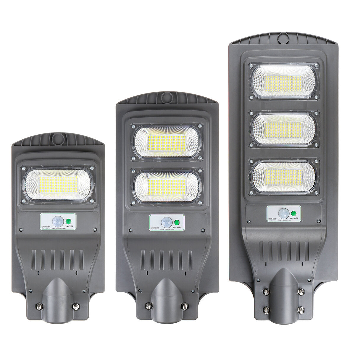 160/320/480W LED Solar Street Light PIR Motion Sensor Outdoor Wall Lamp+Remote