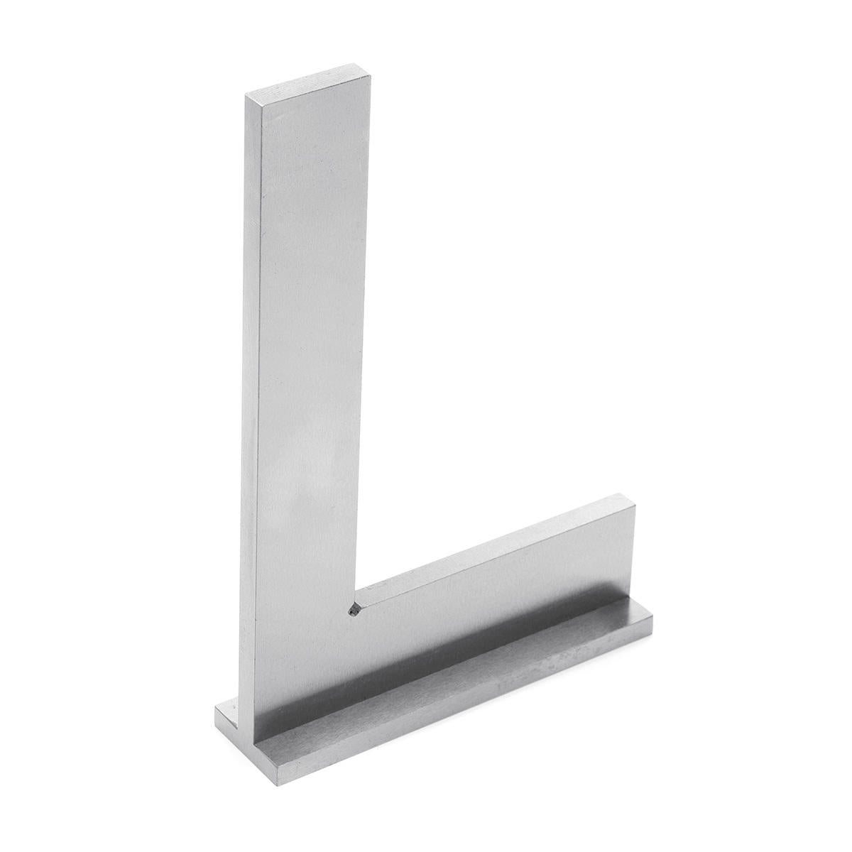 150x100mm Stainless Steel 90° Angle Ruler - High Precision Tool for Verticality Check & Layout Work, 1pc
