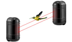 Wired Active Infrared Alarm Intrusion Dual Beam Sensor 100M Outdoor Perimeter Barrier Fence