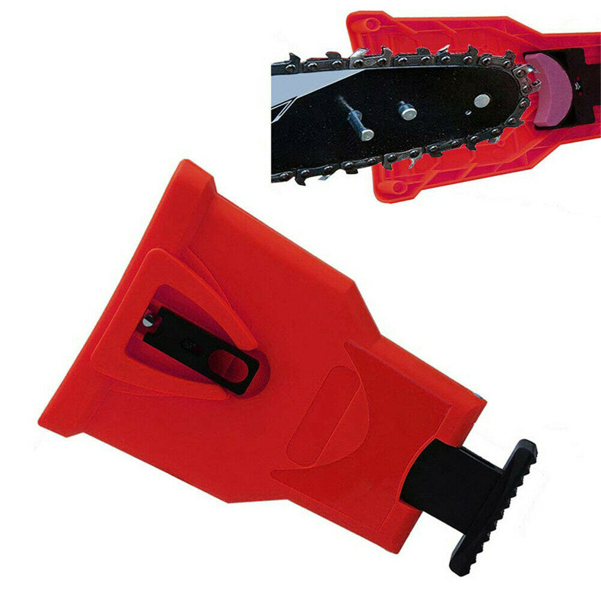 Chainsaw Teeth Sharpener or Sharpen Stone Bar-Mount Chain Sharpening Tool