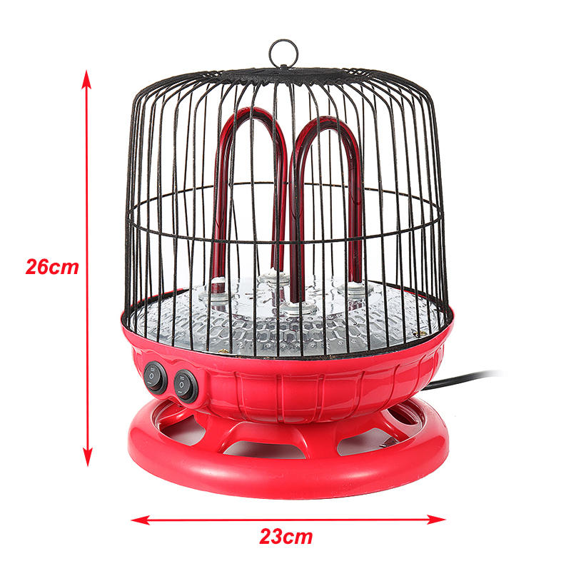 1200W Space Heater Electric Heater Overheat Protection Burn Protection for Office Bedroom Portable