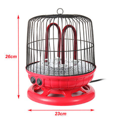 1200W Space Heater Electric Heater Overheat Protection Burn Protection for Office Bedroom Portable