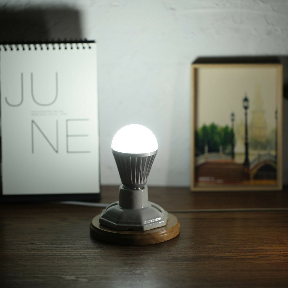 E27 9W Warm White/Pure White Non-dimmable LED Globe Light Bulb AC100-240V