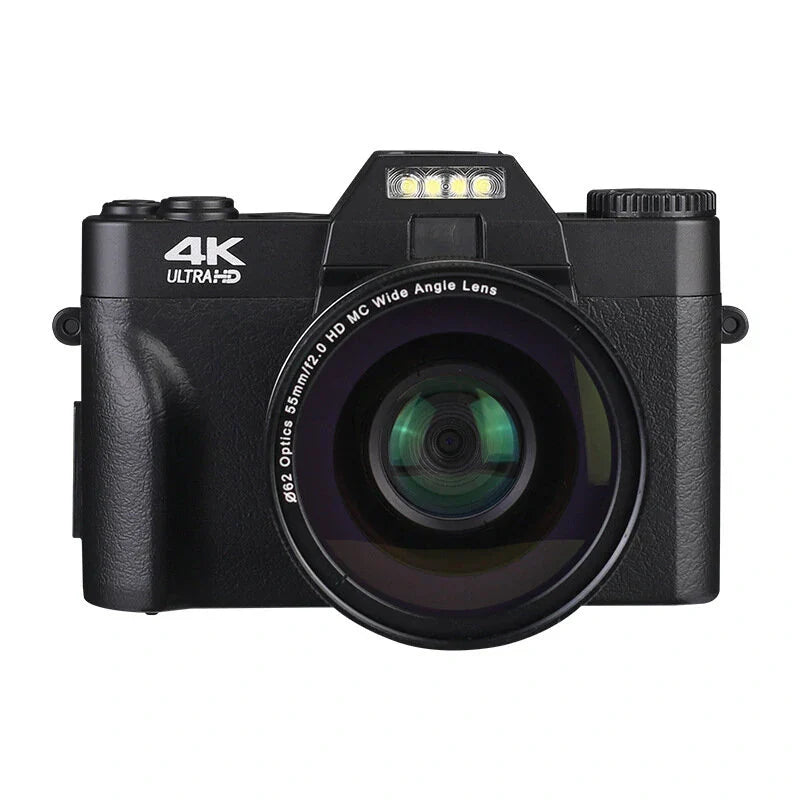 48MP 4K HD Digital Camera Vlogging Camcorder 30FPS Wi-Fi 16X Zoom Video Camera Camcorder Recording Camera for YouTube