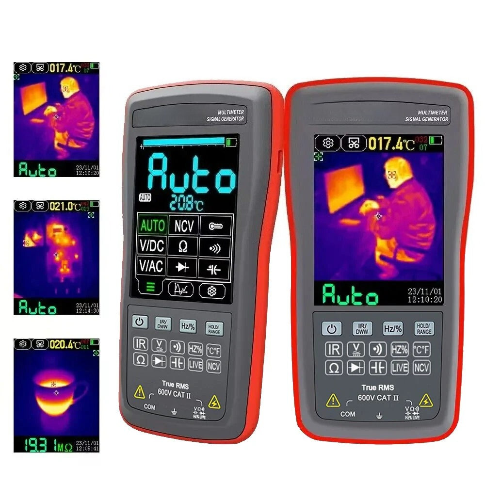 GreenZech Fusion-192 Series | 192x192 HD Thermal Imaging Multimeter | Professional 2-in-1 Diagnostic Station (S & S Pro Models)