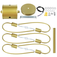 Modern Minimalist Chandeliers New Led Ceiling Lamp Creative Smart Bedroom Room Lamp