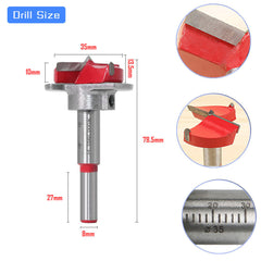 35mm Hinge Drilling Jig Set - Precision Woodworking Tool for Accurate Hole Positioning & Easy Use