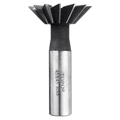 55 Degree 40-60mm HSS Straight Shank Dovetail Groove Slot Milling Cutter End Mill CNC Bit