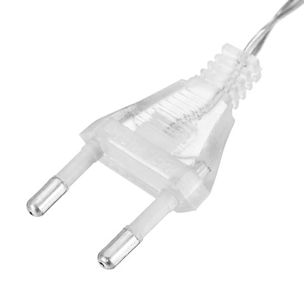 3.5M 96LEDs  8Modes Snowflake Fairy String Light for Christmas Party Patio AC220V