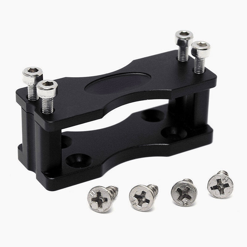 Black/Red CNC Aluminium Alloy Steering Gear Bracket