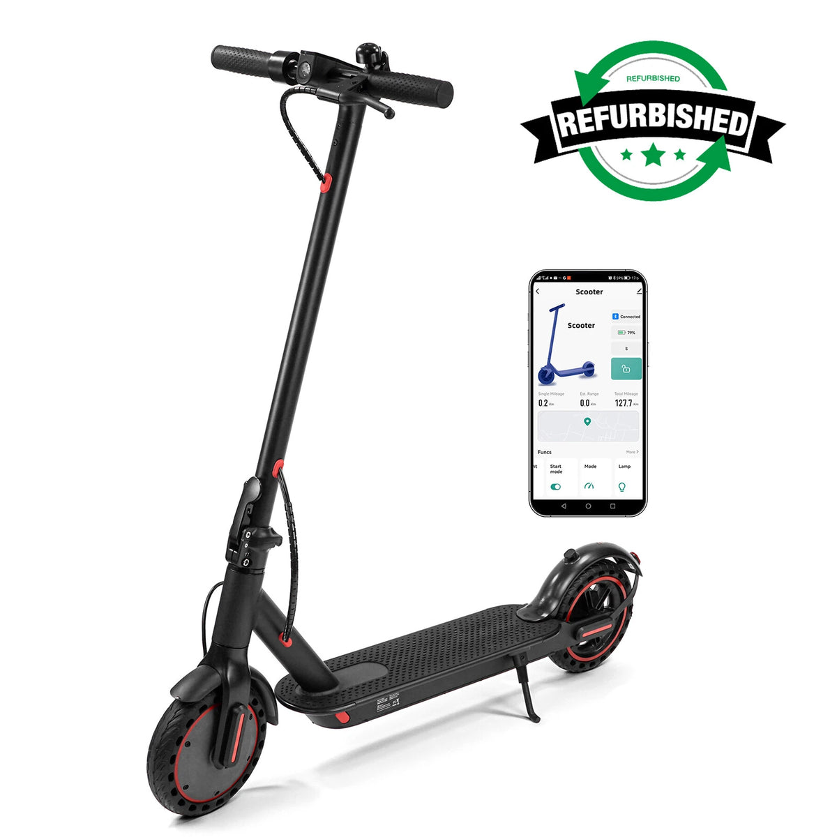 Pro Electric Scooter, 36V 10Ah Battery, 350W Motor, 8.5 Inch Tires, Top Speed 25-30KM/H, 120KG Max Load, Folding E-Scooter