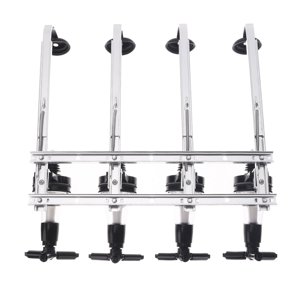 30ml Capacity Wall Mounted Stand 4 Bottle Alcoholic Drink Dispenser for Home Bar Drink Dispenser Pourer Rack