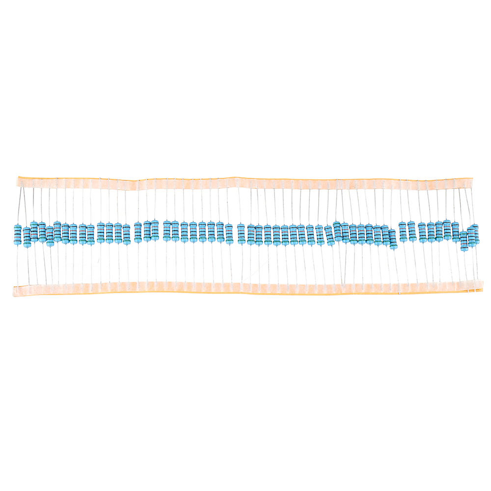 100pcs 1W Metal Film Resistor 1% 510K ohm